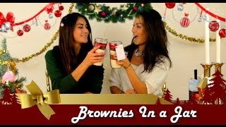 Brownies In A Jar Kerst Cadeau! - FooDIY