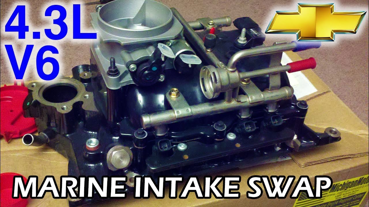 Chevy+S10+4.3+Turbo+Kit Tear Down & Rebuild (Marine Intake Swap) Chevy 4.3 V6 ZR2 - YouTube