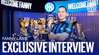 FANNY LANG | EXCLUSIVE INTER TV INTERVIEW | #WelcomeFanny #InterWomen ⚫🔵? [SUB ITA]