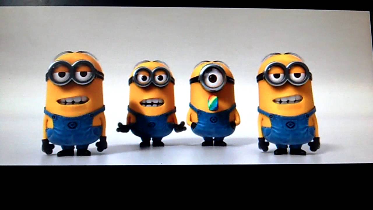 Minions Banana Song (2013) - YouTube