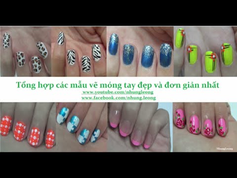 Nail Art For Beginners - Các Mẫu Vẽ Móng Đẹp và Đơn Giản Dễ Thực Hiện Nhất | Yêu Làm Đẹp