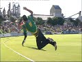 Cricket, Incredible catch assist on boundary.