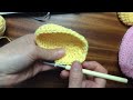 Cách móc giầy len cho bé sơ sinh How to crochet baby newborn shoes