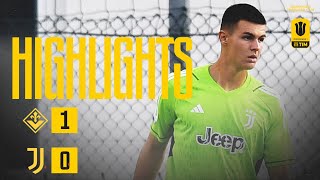 HIGHLIGHTS: FIORENTINA 1-0 JUVENTUS UNDER 19 | CAMPIONATO PRIMAVERA 1