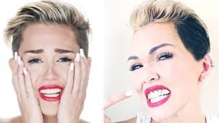 Miley Cyrus Wrecking Ball Video Makeup