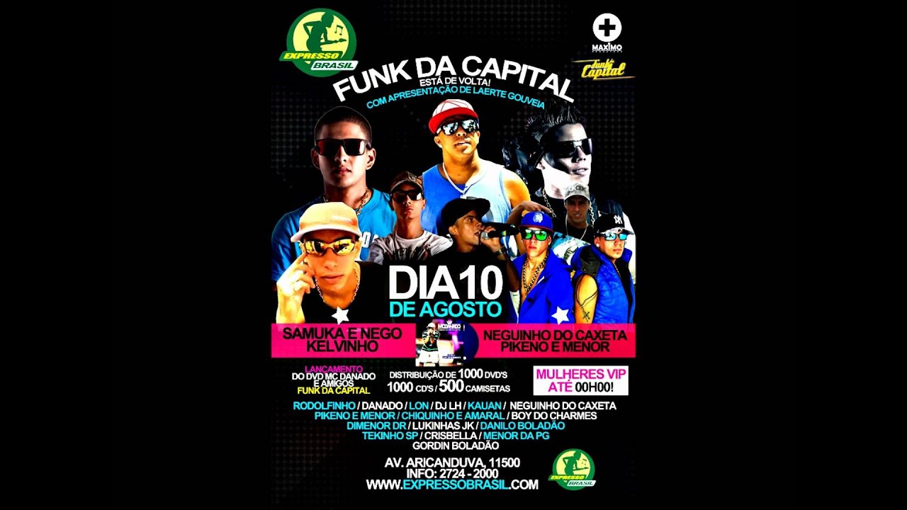 dvd funk da capital 2012