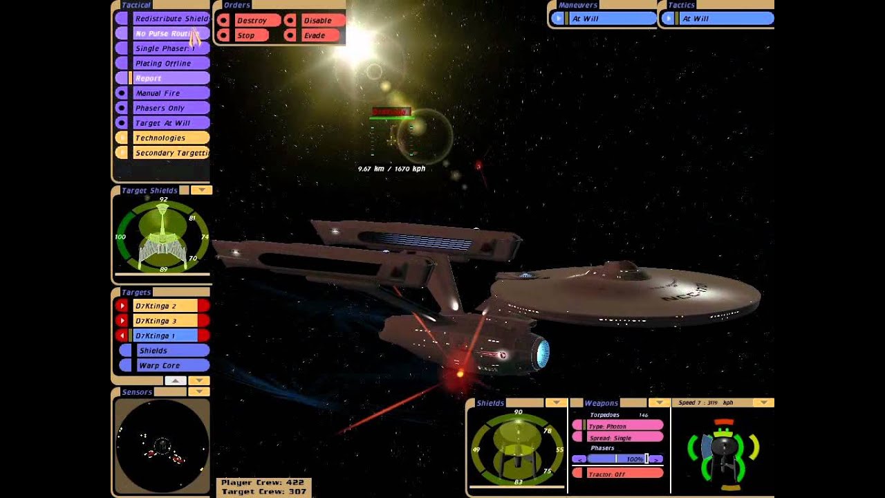 Star Trek: Bridge Commander: The Kobayashi Maru Test - YouTube