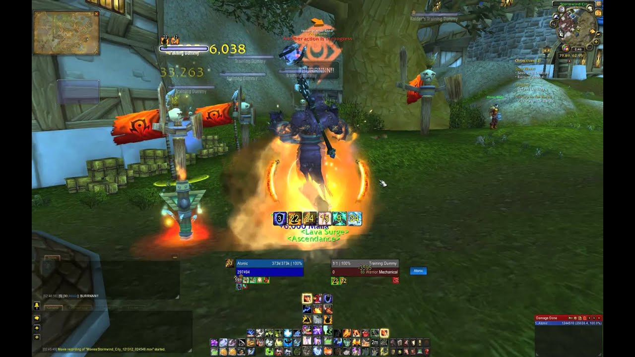 WeakAuras Demo for Elemental Shaman - YouTube