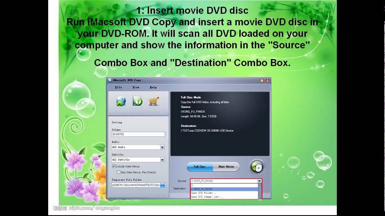 how to copy a dvd to another dvd