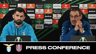 Lazio-Cluj | Mister Sarri e Hysaj in conferenza stampa