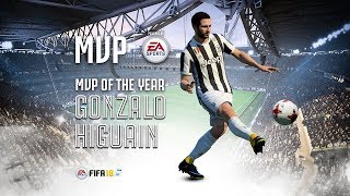 Gonzalo Higuain wins Juventus MVP of the Year powered by EA Sports!