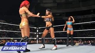 Eva Marie vs. Alicia Fox - Special Guest Ref Nikki Bella: SmackDown, July 18, 2014