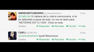 ¿Caelike VS Werevertumorro? - ¡¡AGARRON EN TWITTER!!