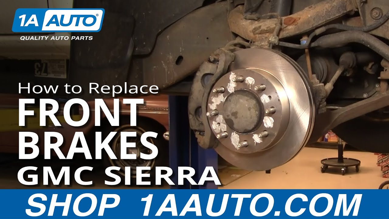 How To Install Replace Front Brakes Chevy Silverado GMC Sierra 2500HD