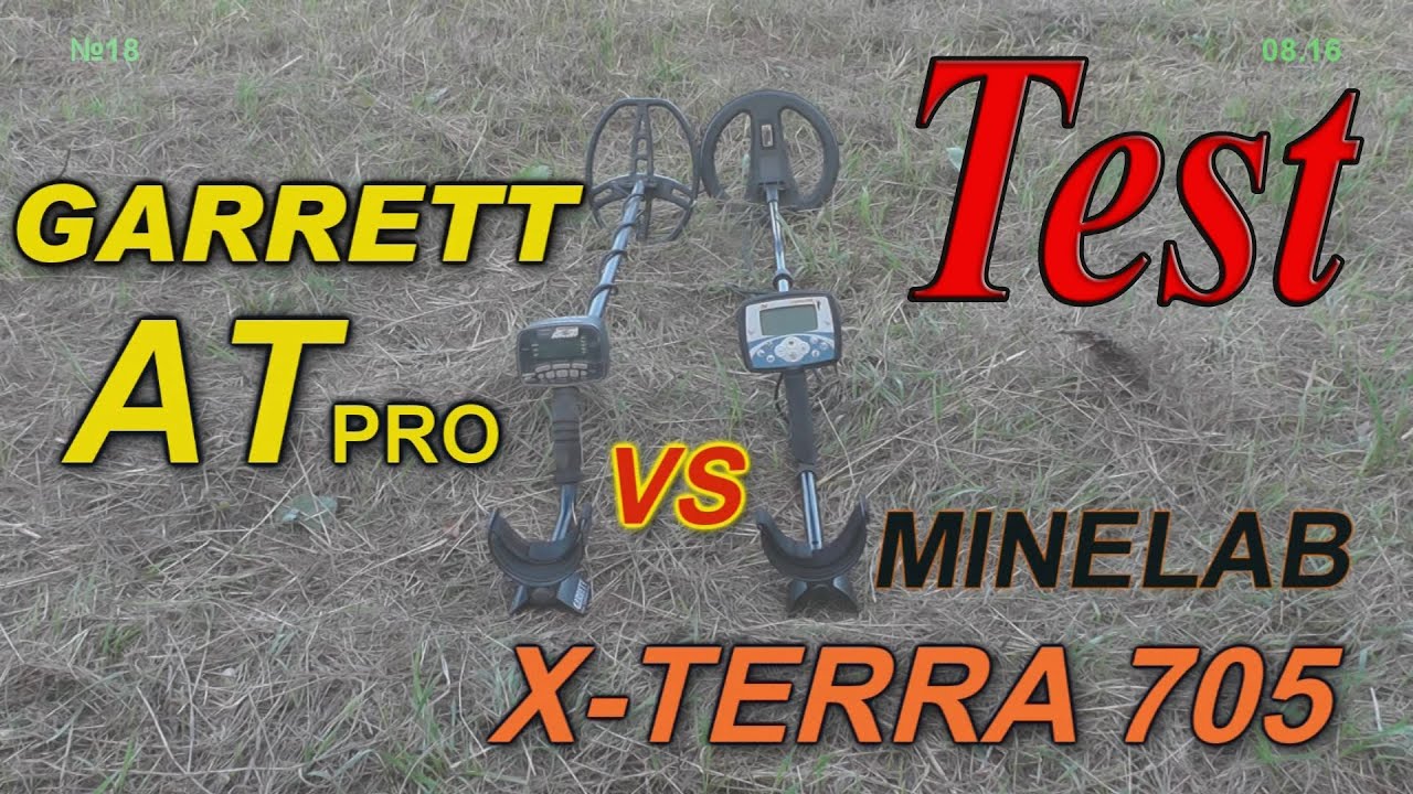 Minelab x-terra 705 vs garrett at pro.