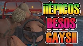 TENÉIS QUE VERLO XDD | BESOS GAYS EN GTA V ONLINE HAHAHA XD | MOMENTOS RANDOM Y GLITCHES | Josemi