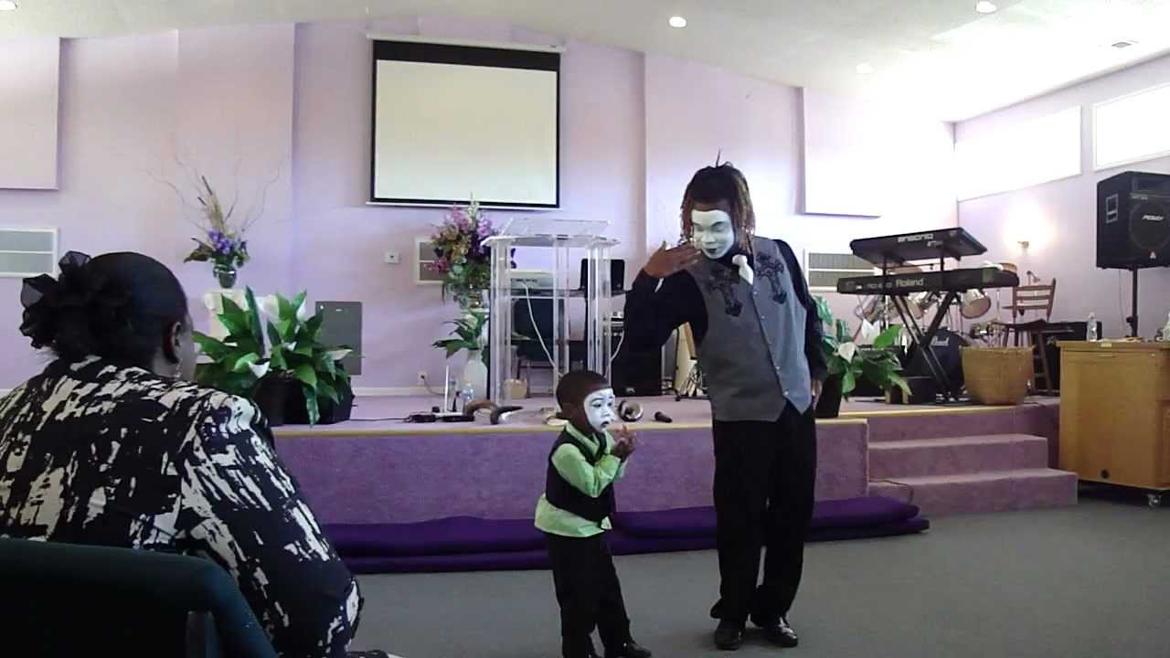 Marvin Sapp, My Testimony mime dance - YouTube