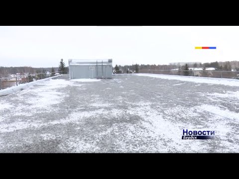 Новые кровли бердских больничных корпусов прошли тест-драйв снегом. Больше на пациентов капать не будет? Новые кровли бердских больничных корпусов прошли тест-драйв снегом. Больше на пациентов капать не будет?