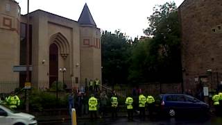 sdl oppose uaf meet in mosque over lee rigbys death scumbags