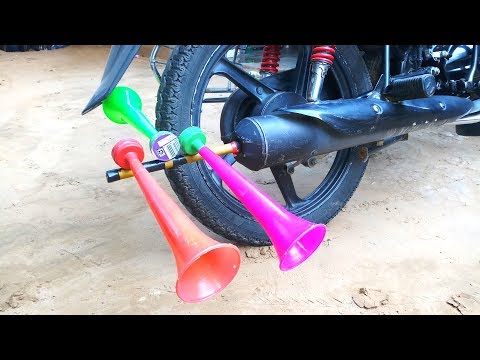 EXPOSE new aircraft sound from hero motorcycle silencer any bike very funny sound