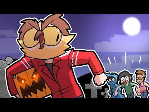 Haunted Lucky Block Race ~ Minecraft Funny Moments!