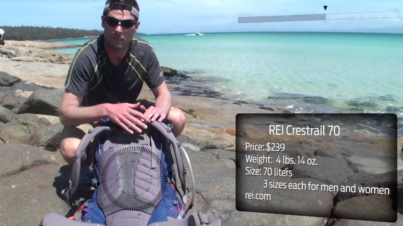 Backpack Review: REI Crestrail 70 - YouTube