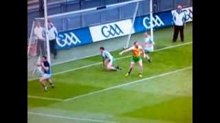 Gaelic open goal miss ( Cavan V London )