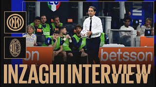 L'INTERVISTA DI SIMONE INZAGHI | INTER 1-2 MILAN 🎙️⚫🔵??