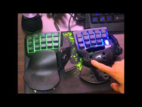 Comparison video between Razer Nostromo & Razer Tartarus Gaming keypad