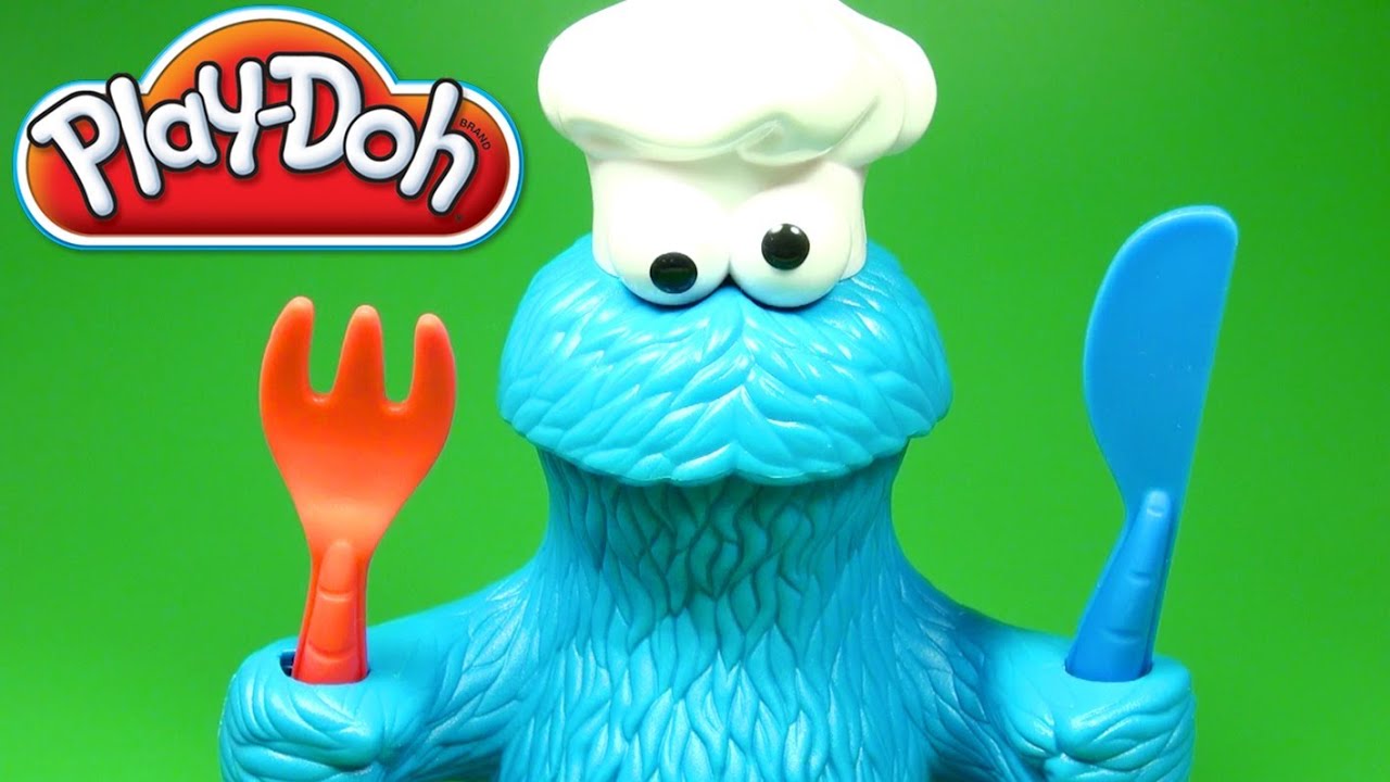 Play Doh Cookie Monster Letter Lunch Playset Cookie Monster Playdough