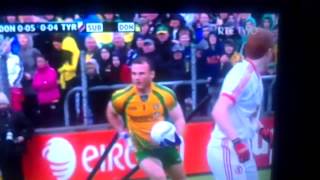 Stephen O'Neill huge attempted hit on Neil McGee