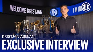 KRISTJAN ASLLANI | Exclusive Inter TV Interview | #WelcomeKristjan #IMInter 🎙️⚫🔵?? [SUB ENG]