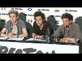One Direction announce world stadium tour and talk thongs, football and new album