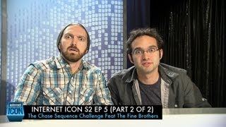 Internet Icon S2 Ep5 - The Chase Sequence Challenge (Part 2 of 2) Feat The Fine Brothers