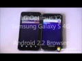 Symbian^3 Browser (7.2) @ 680mhz Vs. Android 2.2 Browser 