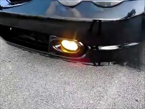 2005 Acura  Type on Acura Rsx Type S Fog Light Install   Youtube