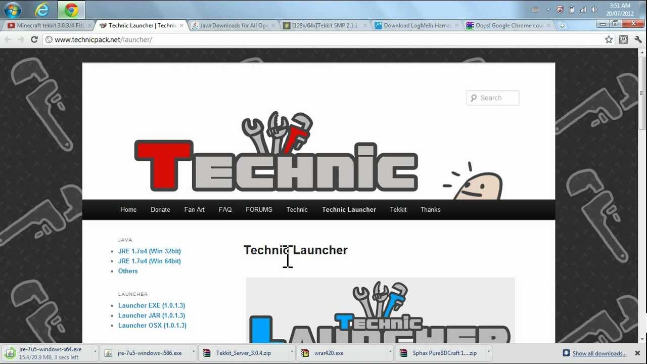 how to combine two mods for minecraft for technic launcher