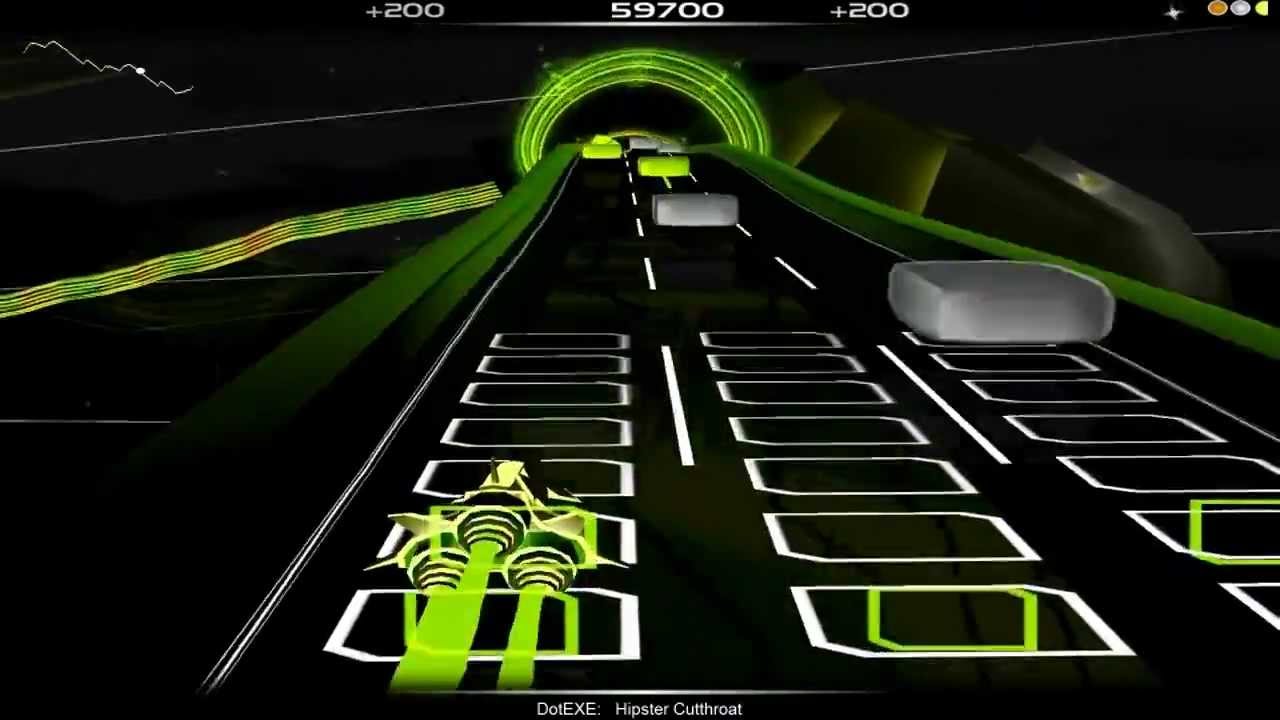 DotEXE - Hipster Cutthroat [Monstercat] [Audiosurf] - YouTube