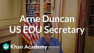 Sal Khan talks to Arne Duncan