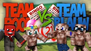 Minecraft "BINGO" - Rood VS Blauw - Deel 2