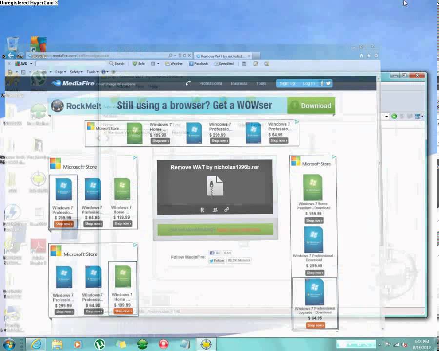 How to Remove WAT in Windows 7, Vista and XP - YouTube