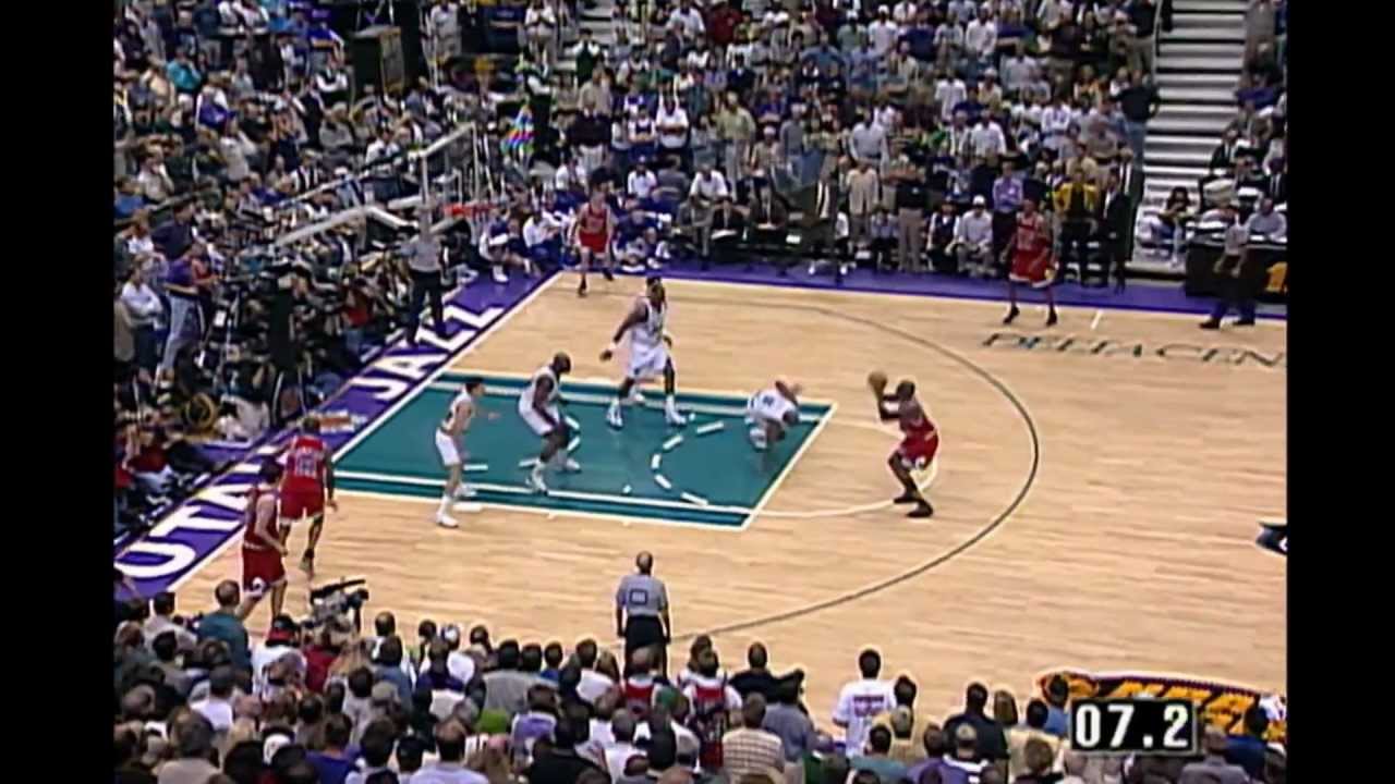 jordan last shot against utah jazz