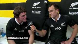 2013 Steinlager Series - Israel Dagg Interview with Matt Todd