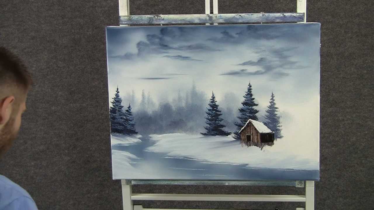 Paint with Kevin Hill - Cold Snowy River - YouTube