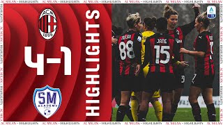Highlights | AC Milan 4-1 San Marino Academy | Matchday 13 Women's Serie A 2020/21