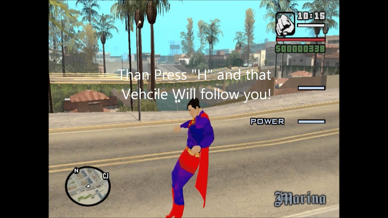 GTA San Andreas - Superman MOD Instructions - YouTube