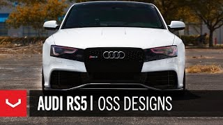 Audi RS5 on 20" Vossen VVS-CV5 Concave Wheels | Rims | OSS Design