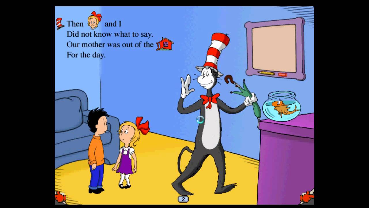 Dr.Seuss Reading Games Cat in the Hat PC Part 1 YouTube