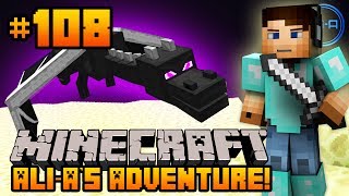 Minecraft - Ali-A's Adventure #108 - "ENDER DRAGON BATTLE!"