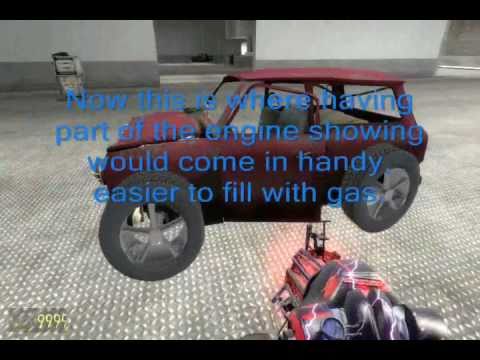 GMod: How to build a car using easy engine. - YouTube